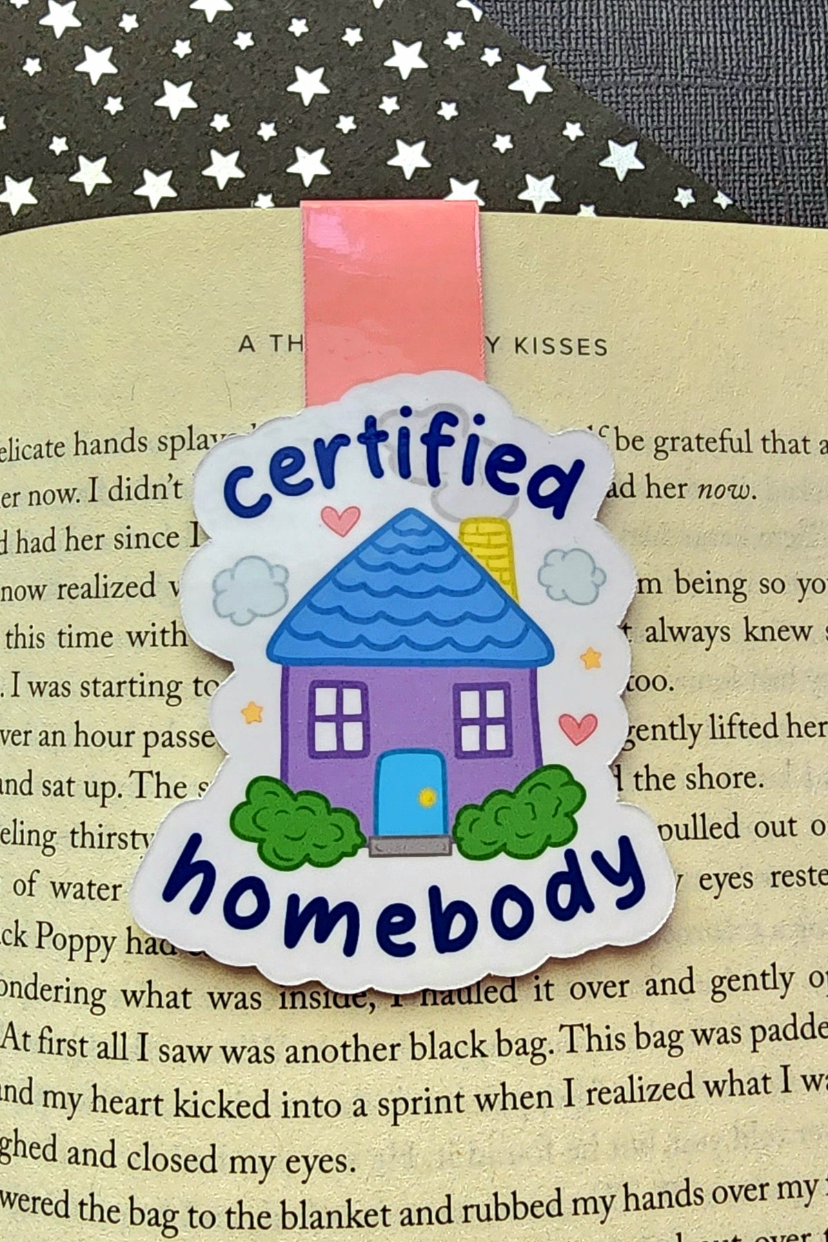 Certified Homebody Magnetic Bookmark