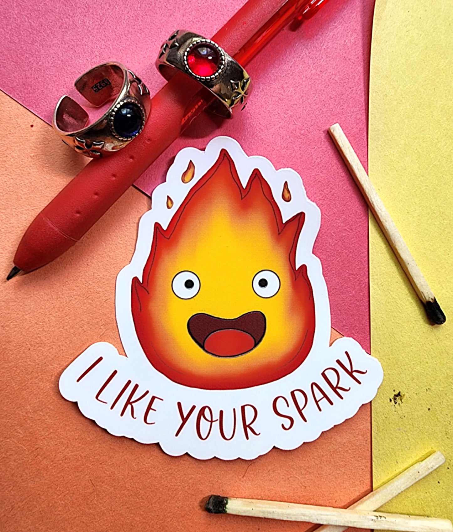 I Like Your Spark Magnet