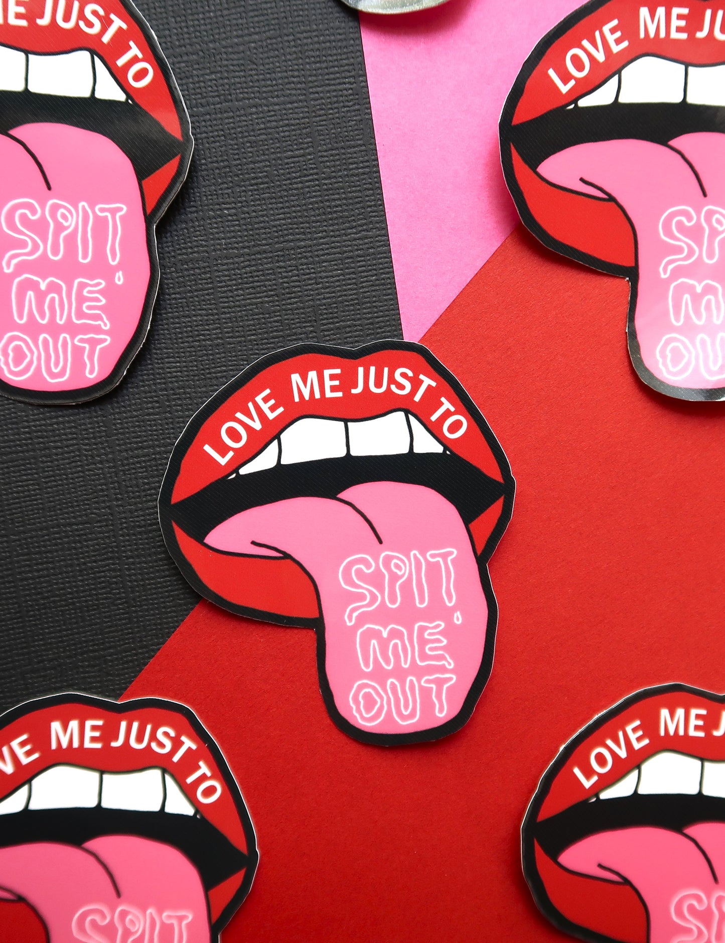 Love Me Lips Sticker