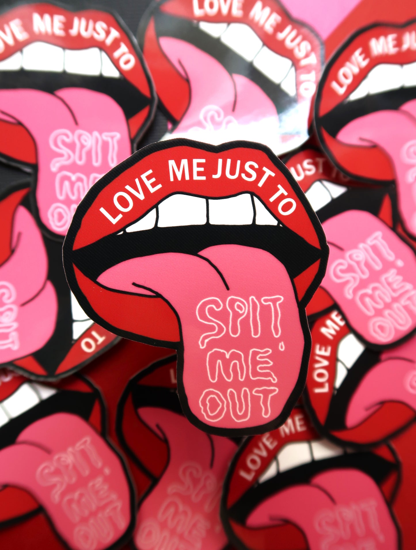 Love Me Lips Sticker