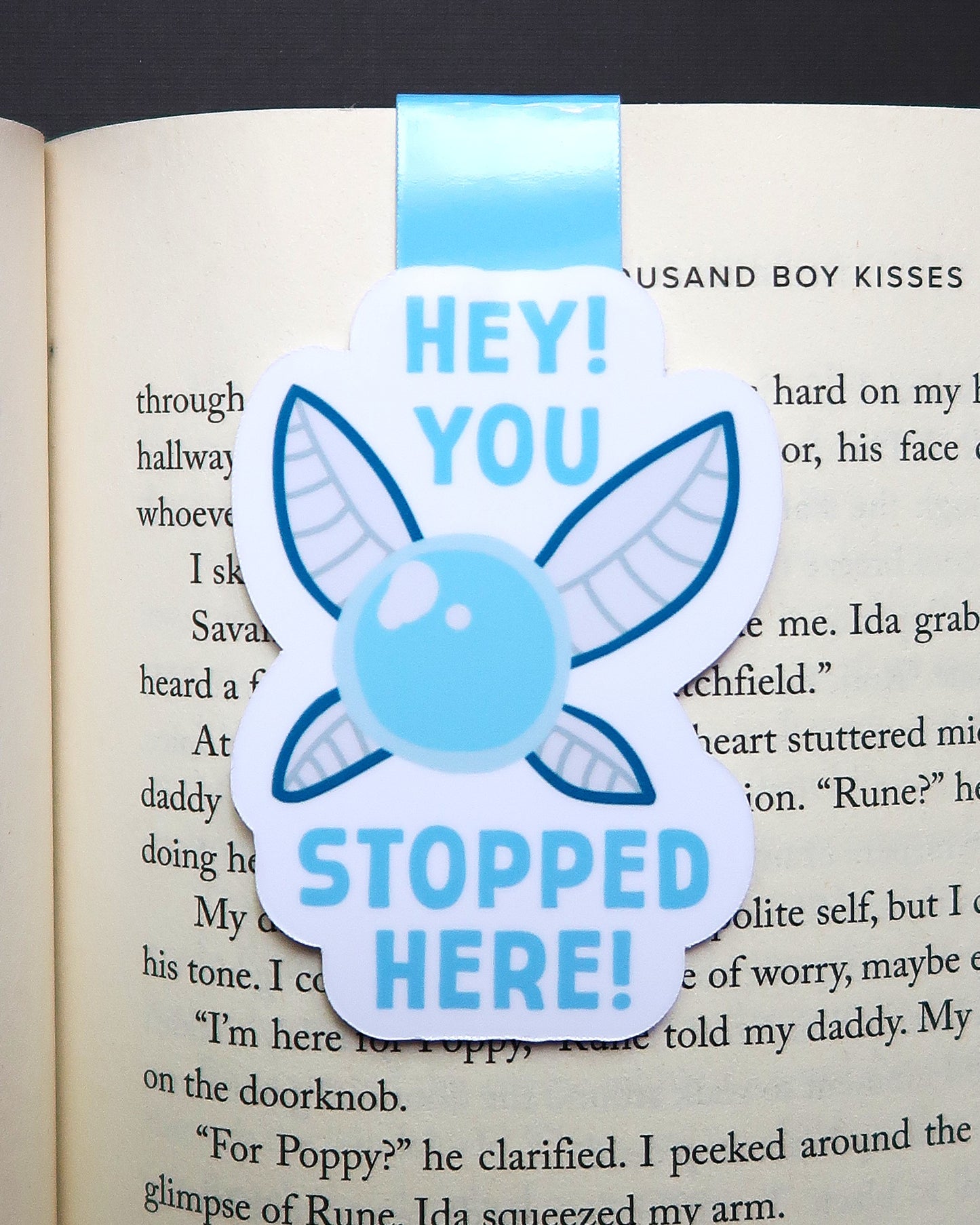 Hey! You Stopped Here! Magnetic Bookmark