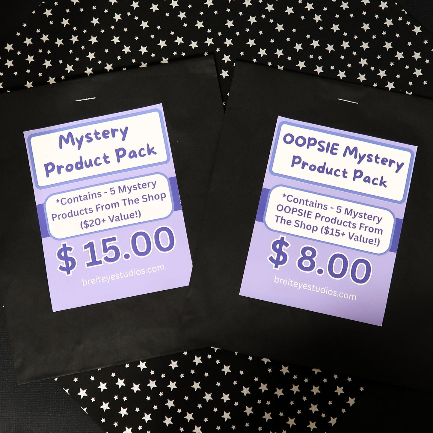 Mystery Product Packs Regular & OOPSIE Grade