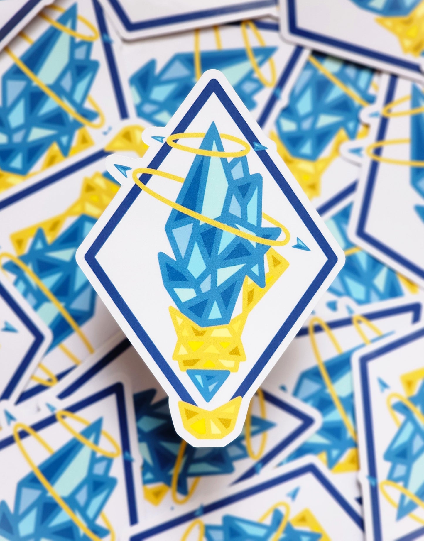 Stained Glass Aetheryte Sticker