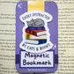 Easily Distracted by Cats & Books Magnetic Bookmark