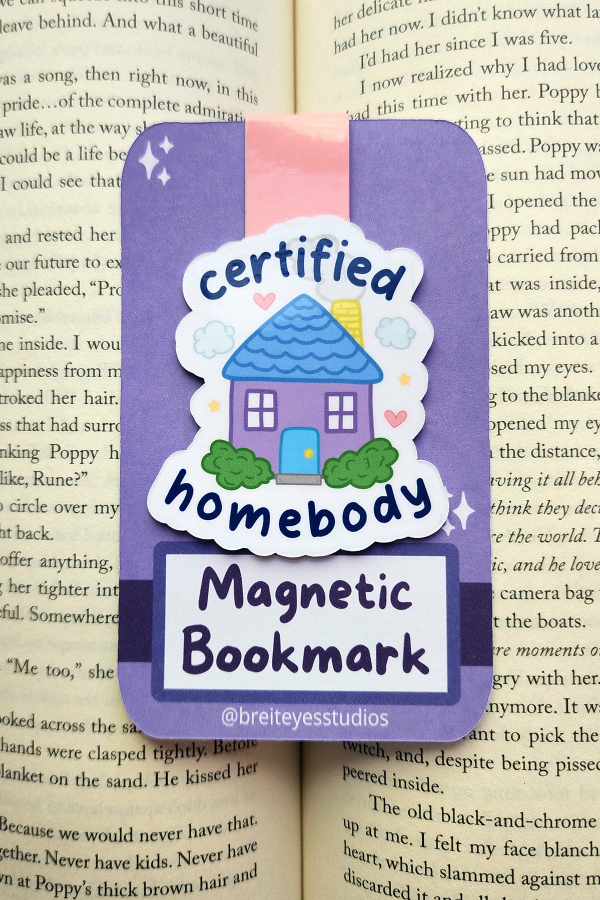 Certified Homebody Magnetic Bookmark