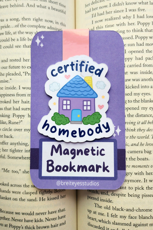 Certified Homebody Magnetic Bookmark