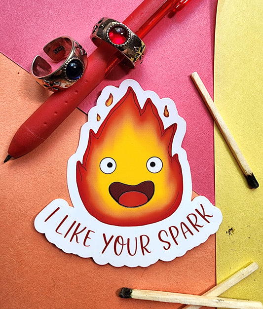 I Like Your Spark Sticker