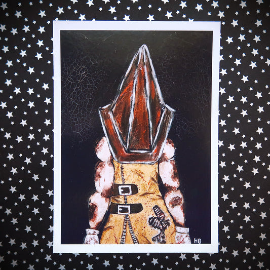 Pyramid Monster Art Print