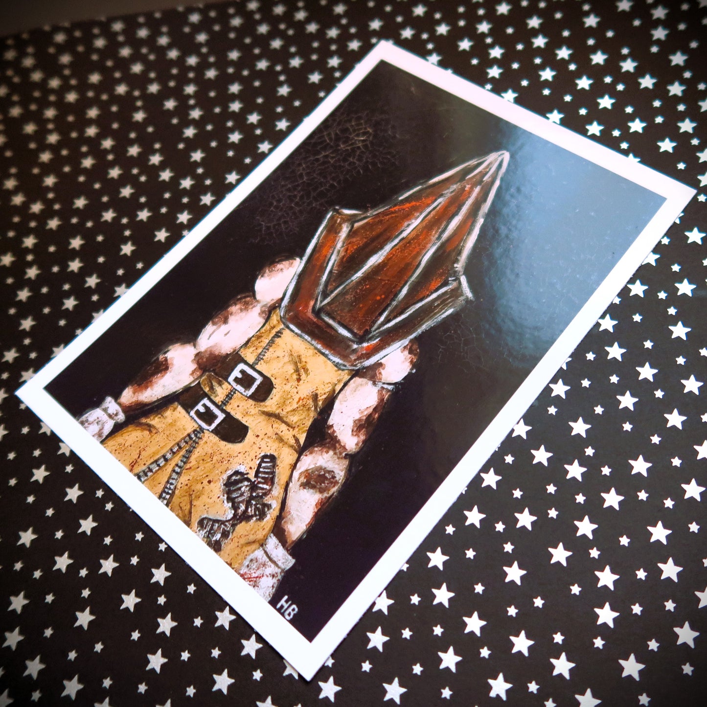Pyramid Monster Art Print