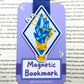Stained Glass Aetheryte Magnetic Bookmark