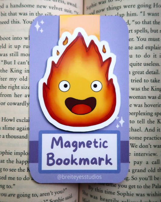 Fire Demon Magnetic Bookmark