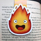 Fire Demon Magnetic Bookmark