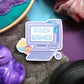 Cozy PC Gamer Sticker
