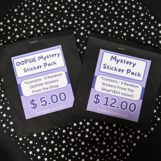 Mystery Sticker Packs Regular & OOPSIE