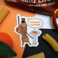 Three Tangerines Sticker