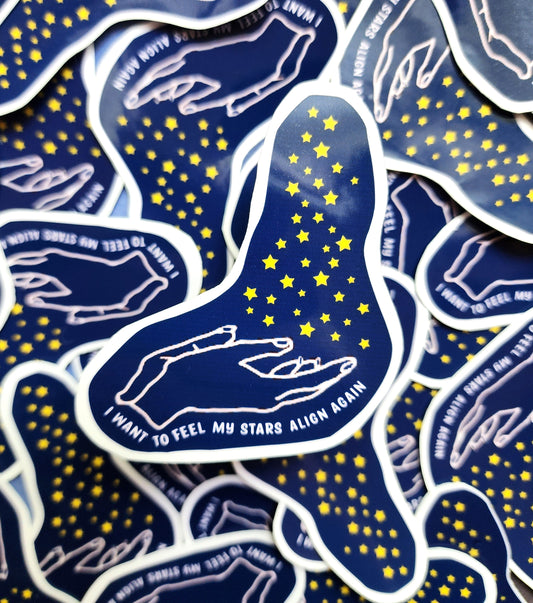 Stars Algin Sticker