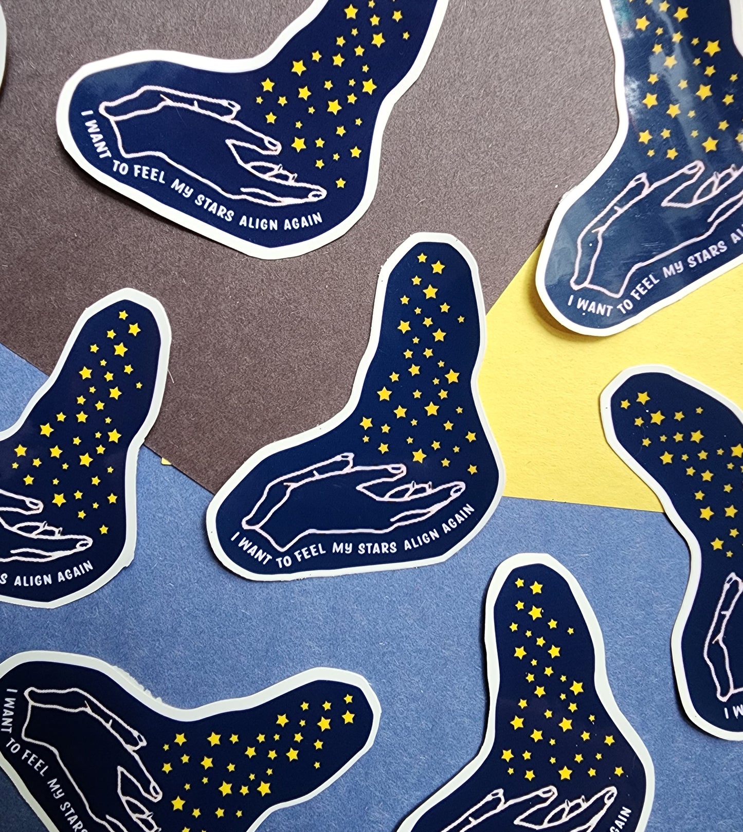 Stars Algin Sticker