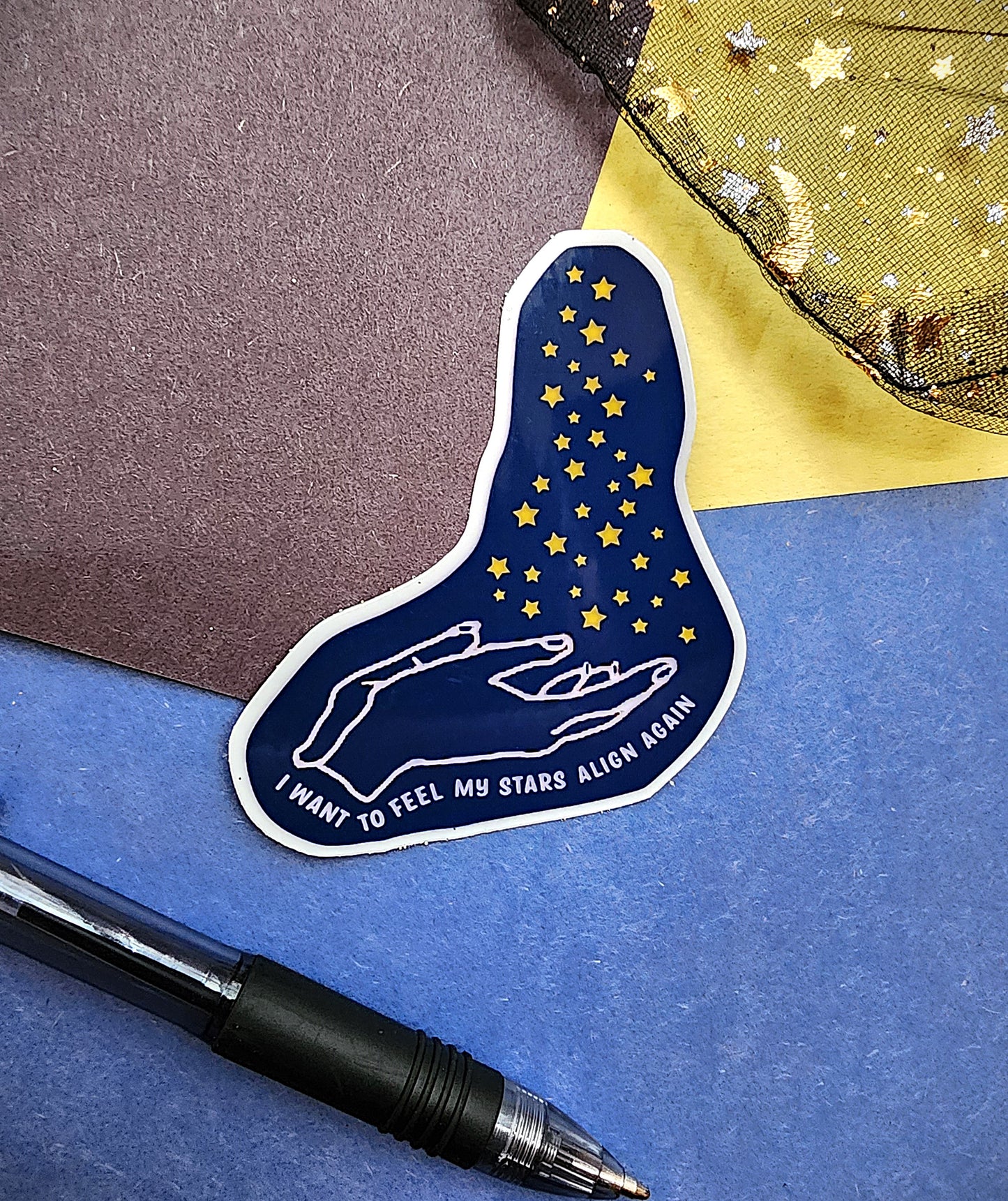 Stars Algin Sticker